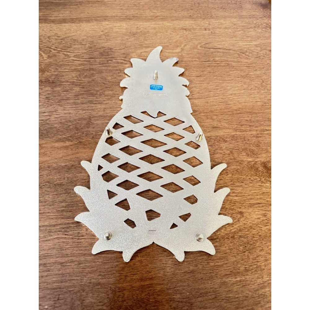 Vintage‎ WM A Rogers Pineapple Trivet Hot Plate Cold Plate Beverage Holder - Picture 4 of 5